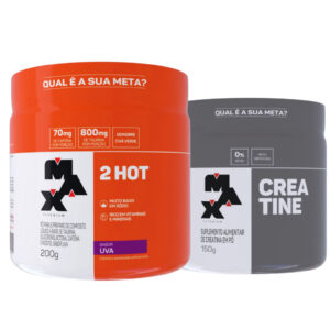 Kit Creatina Monohidratada Pura + 2 HOT 200g